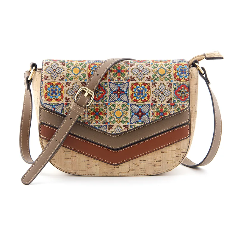 Fashion Casual Daily Cork Sling Bag